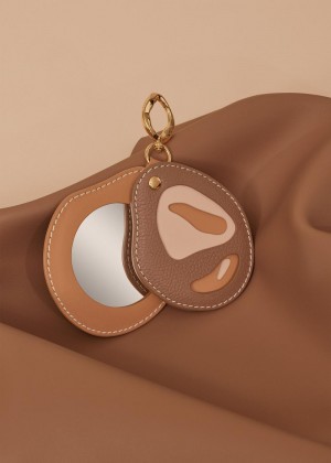 Kroužek na klíče Polene Atla Mirror Trio Camel | CZ B9748E