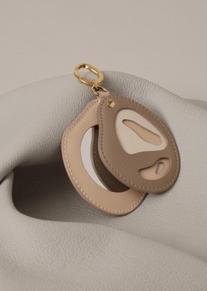 Kroužek na klíče Polene Atla Mirror Trio taupe | CZ N9749W