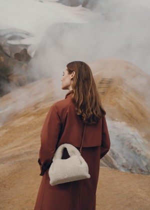 Numéro Neuf Polene Mini Ecru Shearling | CZ Q9933M
