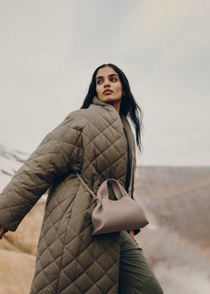 Numéro Neuf Polene Mini Textured Taupe | CZ I9925L