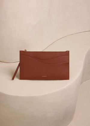 Pouches Polene Sierra Duo Cognac | CZ W9827N