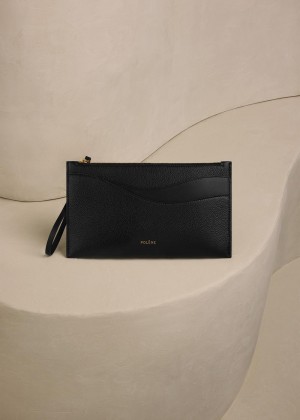 Pouches Polene Sierra Černé | CZ Q9828M