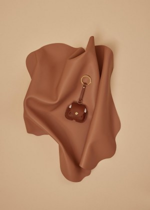 Pouzdro Taška Polene Airpods Duo Cognac | CZ D9737F