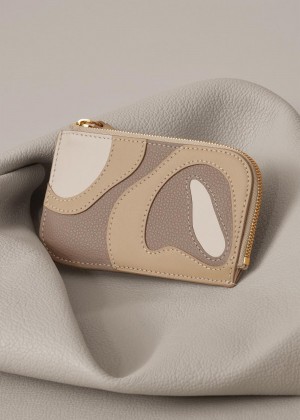 Pouzdro na Karty Polene Atla Trio taupe | CZ O9785K