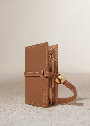 Pouzdro na Karty Polene Kayé Textured Duo Camel | CZ D9789F
